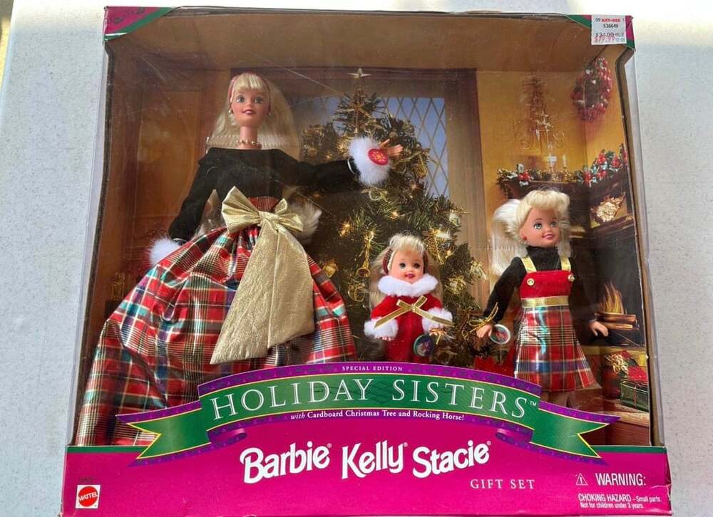 Holiday Sisters Barbie, Kelly, Stacie